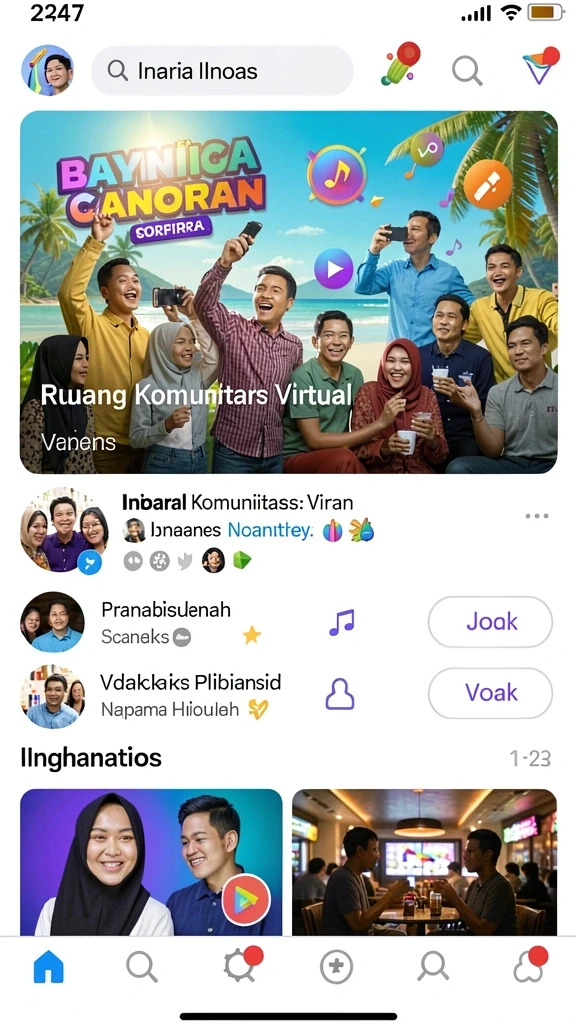 99rp - Tampilan antarmuka yang ramah pengguna dan menarik.