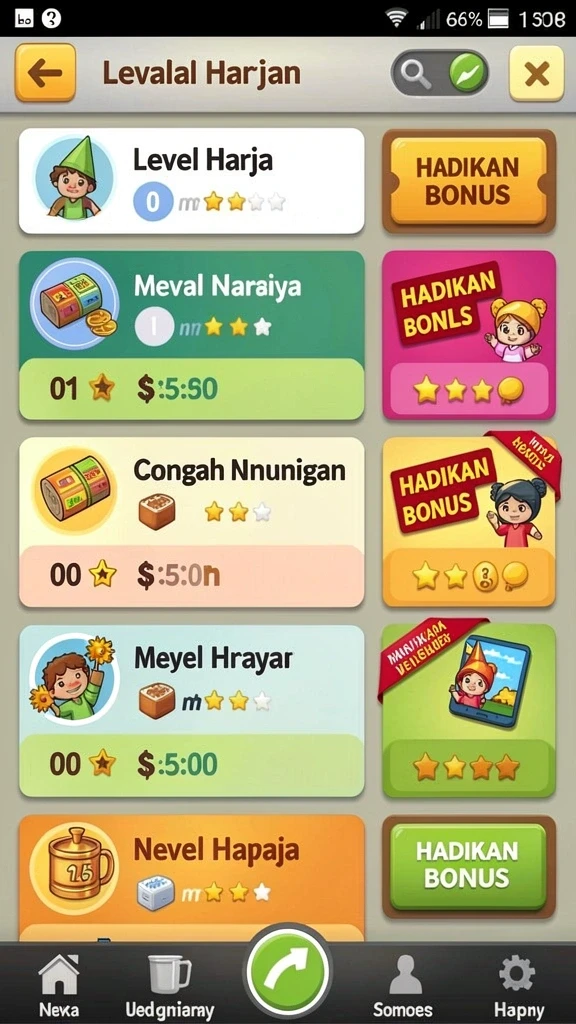naga1001 - Karakter unik dengan kemampuan masing-masing.