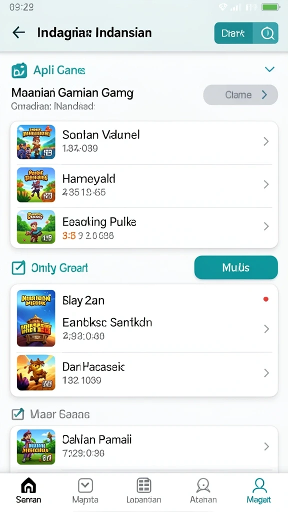 serubet - Tampilan antarmuka yang mudah digunakan.
